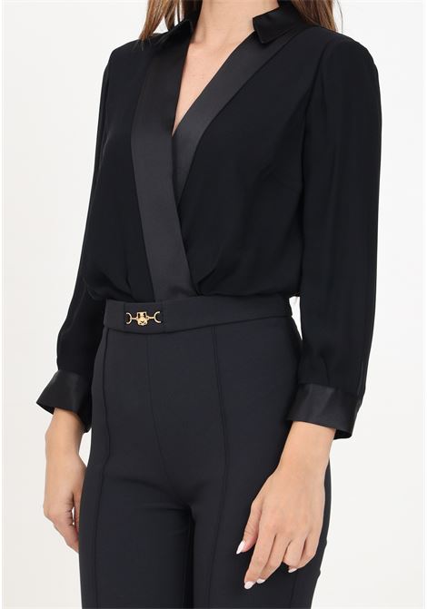 Elegant black jumpsuit for women ELISABETTA FRANCHI | TU00546E2110